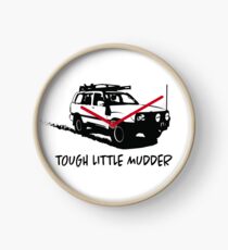 Landcruiser - Tough Little Mudder - Toyota Clock