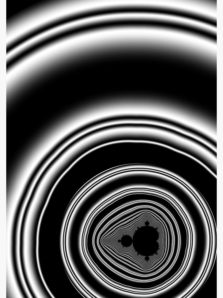 Monochrome Mandelbrot 2018-12-29-025 by rupertrussell