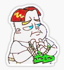 deep fried bling bling boy Sticker
