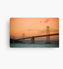 San Francisco Bay Bridge Canvas Print