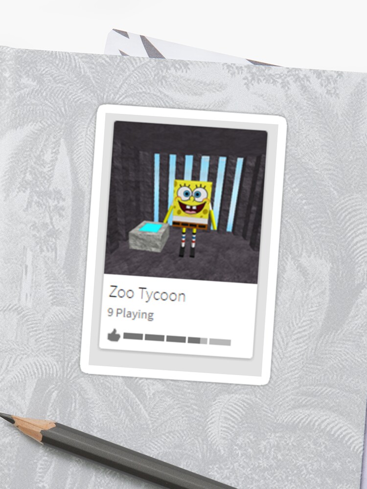 Spongebob Roblox Obby Sticker - funny spongebob decal roblox