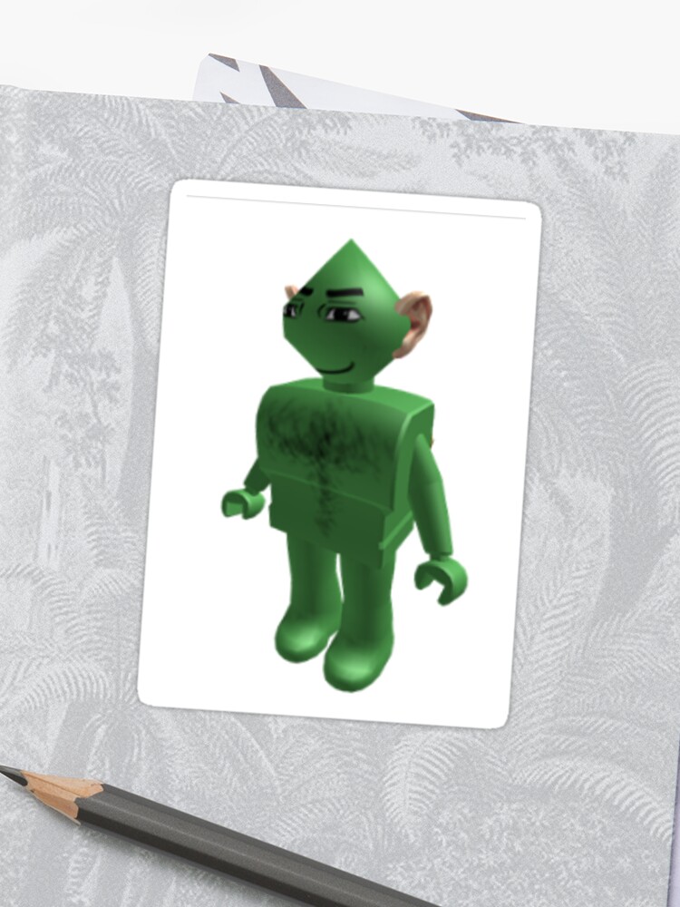 Roblox Green Alien B Sticker - 