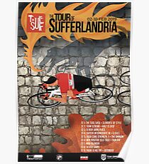Tour of Sufferlandria 2019 Poster - Male Rider Poster