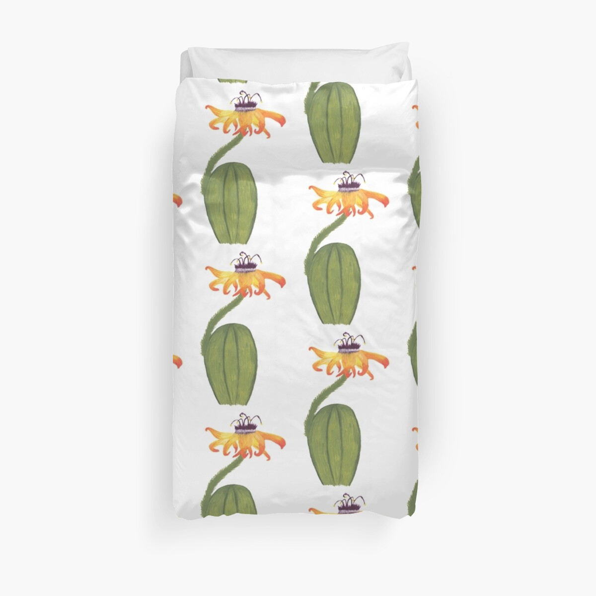 Original Cool Funky Cactus Iphone Case Duvet Cover By Ofschlaich