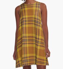 Tartan pattern A-Line Dress