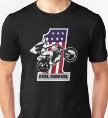 VINTAGE EVEL PROFESSIONAL MOTOCYCLE STUNT Unisex T-Shirt