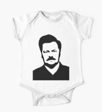 Ron Swanson - Parks und Erholung Kurzärmeliger Einteiler