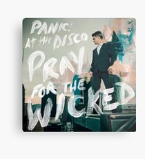 panic pray for the at wicked tour 2019 disco lampungtv Metal Print