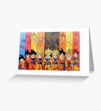 DRAGON BALL Z Greeting Card
