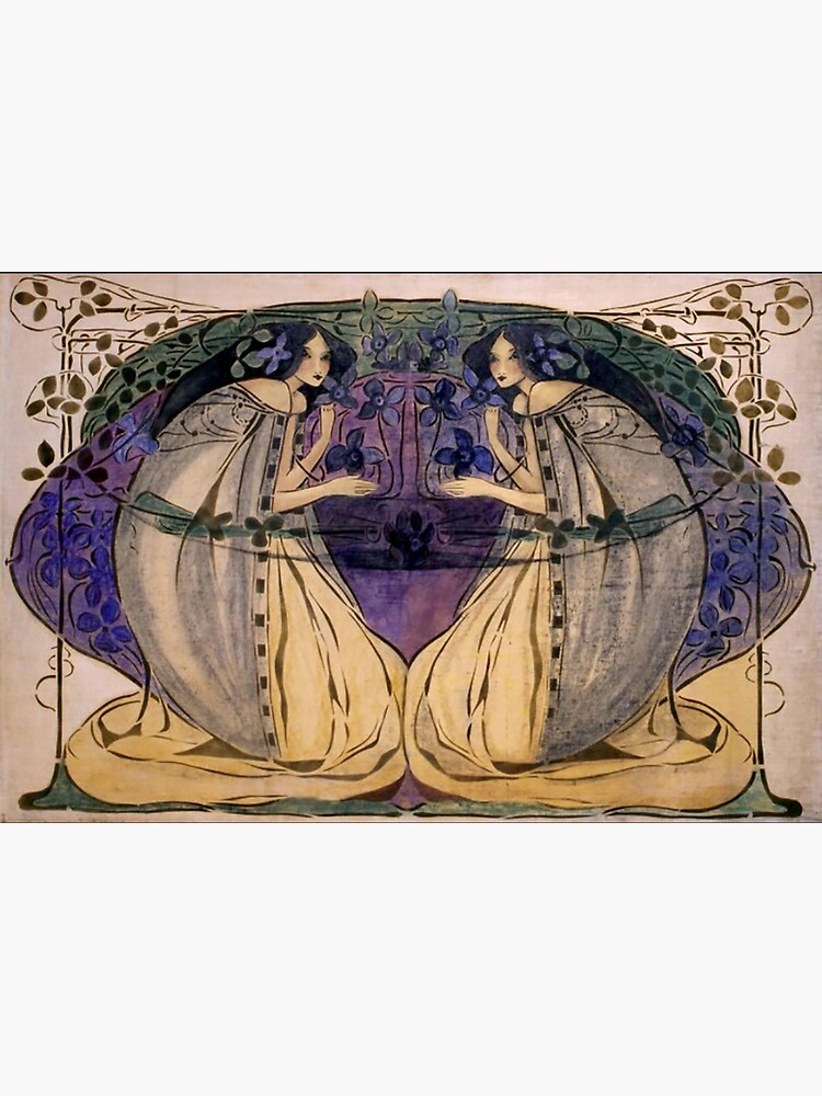 GLASGOW SCHOOL, Frances Macdonald MacNair, Spring. by TOMSREDBUBBLE