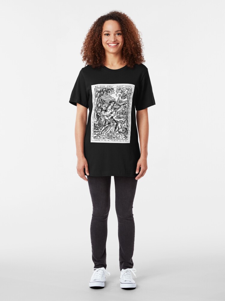 Alternate view of Luis de Milan - El Maestro Front Piece Slim Fit T-Shirt