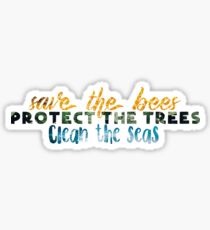 Rette den Planeten Sticker