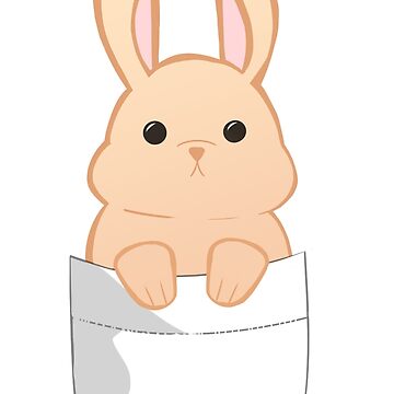 Cute Bunny in a Bottle | Easter Teacher Gift | Love Bunnies - Cute Bunny -  Sticker | TeePublic