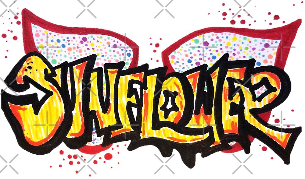 Sunflower - Into the Spiderverse Graffiti