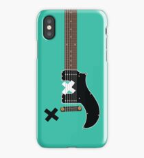 Michael's Green Guitar iPhone Case