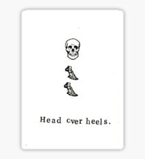 Head Over Heels Anatomy Sticker
