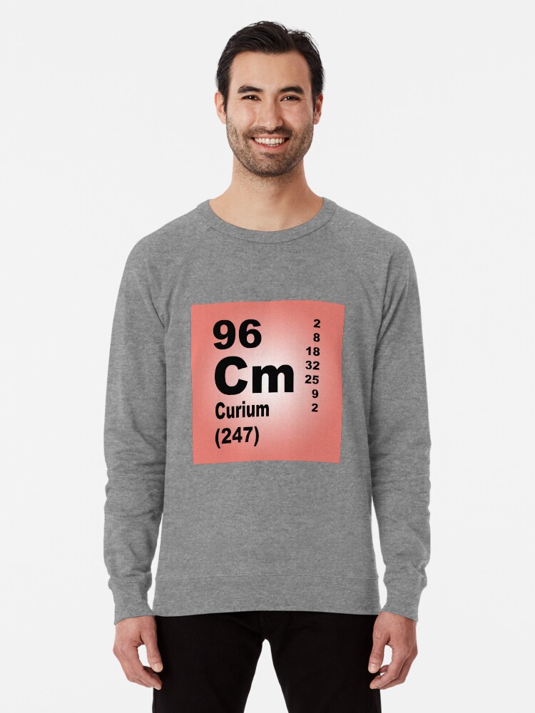 Table Lightweight Periodic Sweatshirt by walterericsy of Elements\u0027 \u0027Curium