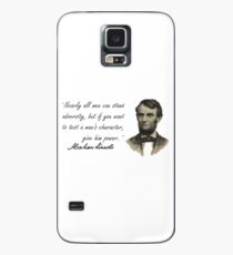 Abraham Lincoln Case/Skin for Samsung Galaxy