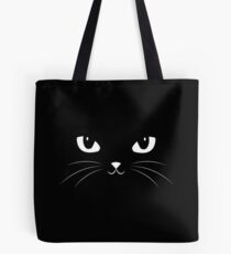 Cute Black Cat Tote Bag