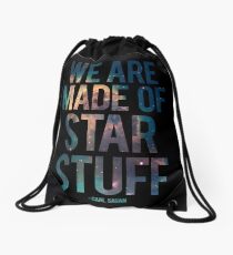 We Are Made of Star Stuff - Carl Sagan Quote Turnbeutel
