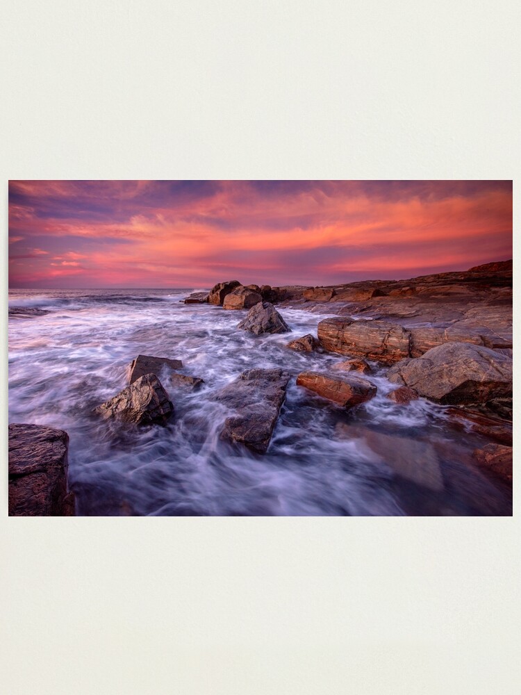 Alternate view of Sunset over Gracetown Photographic Print