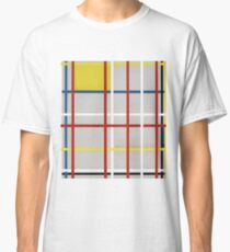 Camiseta clásica Piet Mondrian, Ciudad de Nueva York, 3 (sin terminar) 1941 Obras de arte, Estampados, Posters, Camisetas, Bolsos, Hombres, Mujeres, Niños