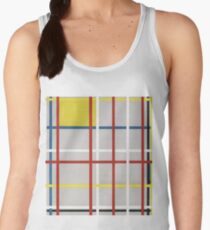 Camiseta de tirantes para mujer Piet Mondrian, Ciudad de Nueva York, 3 (sin terminar) 1941 Obras de arte, Estampados, Posters, Camisetas, Bolsos, Hombres, Mujeres, Niños
