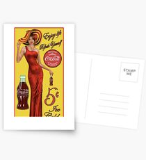 Coca Cola Red Postcards