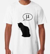 Physics Cat and Friction Coefficient Long T-Shirt