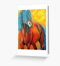 Stallion's Concerto Greeting Card