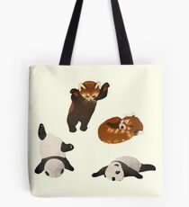 Lazy Pandas Tote Bag