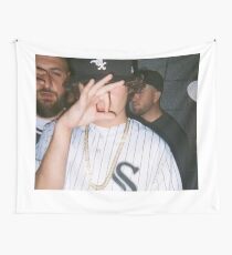 Shoreline Mafia Musty Ohgeesy Fenix Flexin SOB RBE Rob Vicious Rap Hip Hop Trap LA Design Wall Tapestry