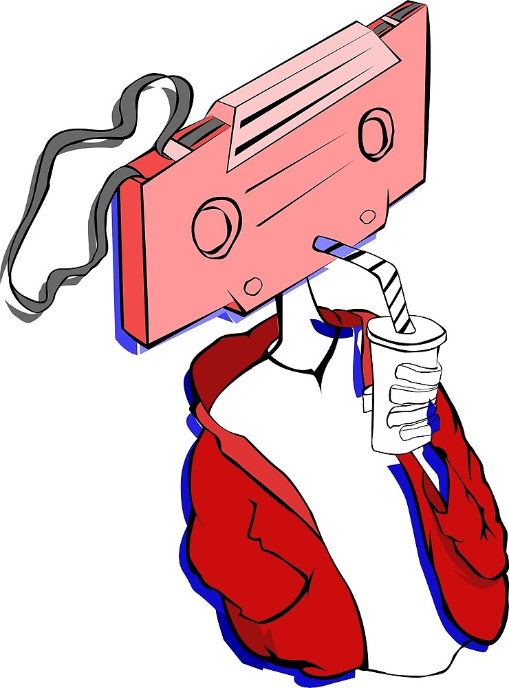 "Tape Deck" by Telechromatic Redbubble