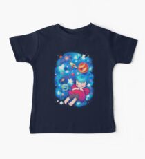 Camiseta para bebés espacio