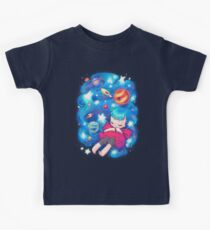Camiseta para niños espacio