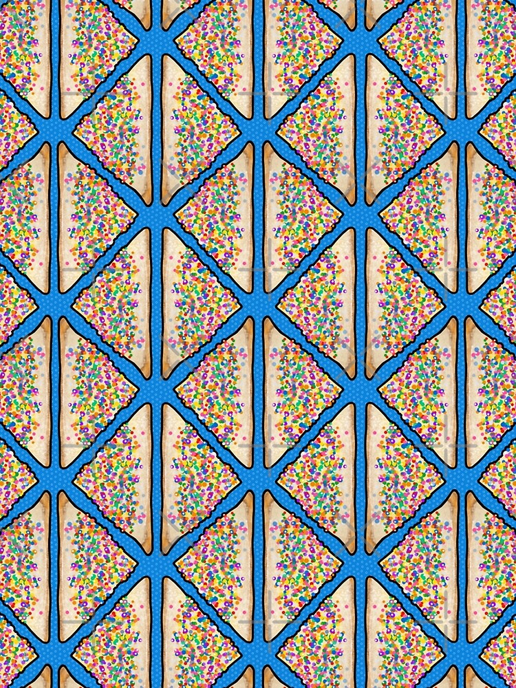 Feenbrot in Blau, australisches Art Deco von joanandrose1