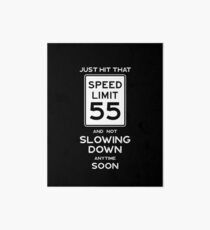 Lámina rígida Signo de límite de velocidad 55 ideas de regalos de cumpleaños 55