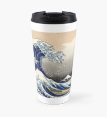 'The Great Wave Off Kanagawa' by Katsushika Hokusai (Reproduction) Travel Mug