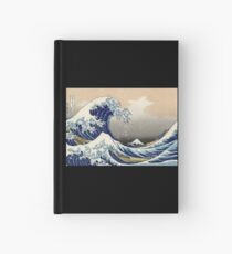 "Die große Welle vor Kanagawa" von Katsushika Hokusai (Reproduktion) Notizbuch