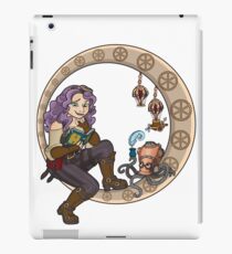 Cassie and Benson - the inventor and her friend iPad Case/Skin