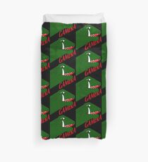 Gamera - Black Duvet Cover