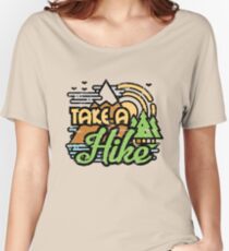 Camiseta ancha para mujer Hacer una caminata