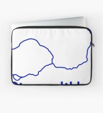 London Underground Piccadilly Line Map Laptop Sleeve