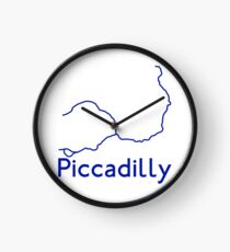 London Underground Piccadilly Line Map Clock