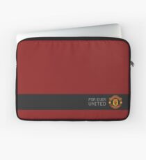 Forever Manchester United Logo Design - Pillow | Phone Case | Tablet | T Shirt | Duvet | Mug | Clock | Poster | Home Decor and more Laptop Sleeve