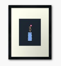 Lustige Blume Gerahmter Kunstdruck
