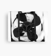 Exhausted Canvas Print