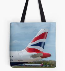 British Airways Airbus A320 tail livery Tote Bag