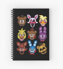 Cuaderno de espiral Cinco noches