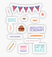 Bake Off Set Sticker